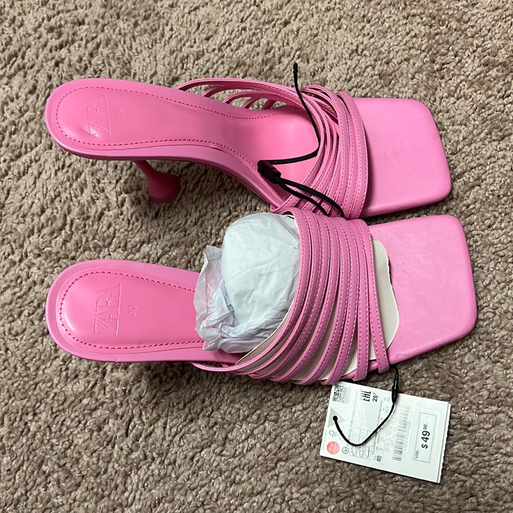 Zara Pink Heels